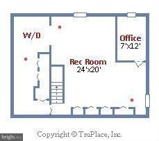 6927 Spur Road Springfield, VA 22153 - Photo 28 of 30 Basement Floor plan