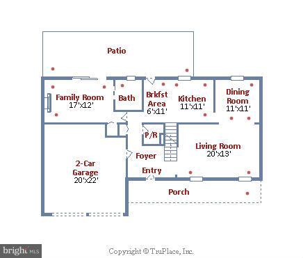 6927 Spur Road Springfield, VA 22153 - Photo 29 of 30 Main-level Floor plan