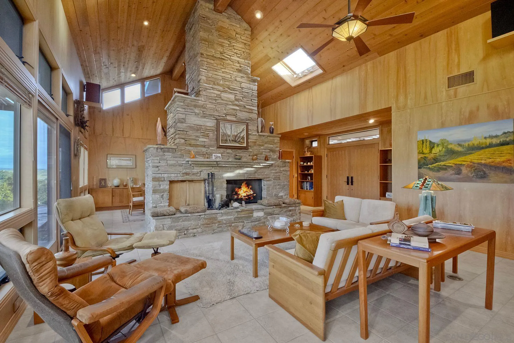 14825 Midland Road Poway, CA 92064 - Photo 14 of 33 a outdoor space with patio furniture and a fireplace