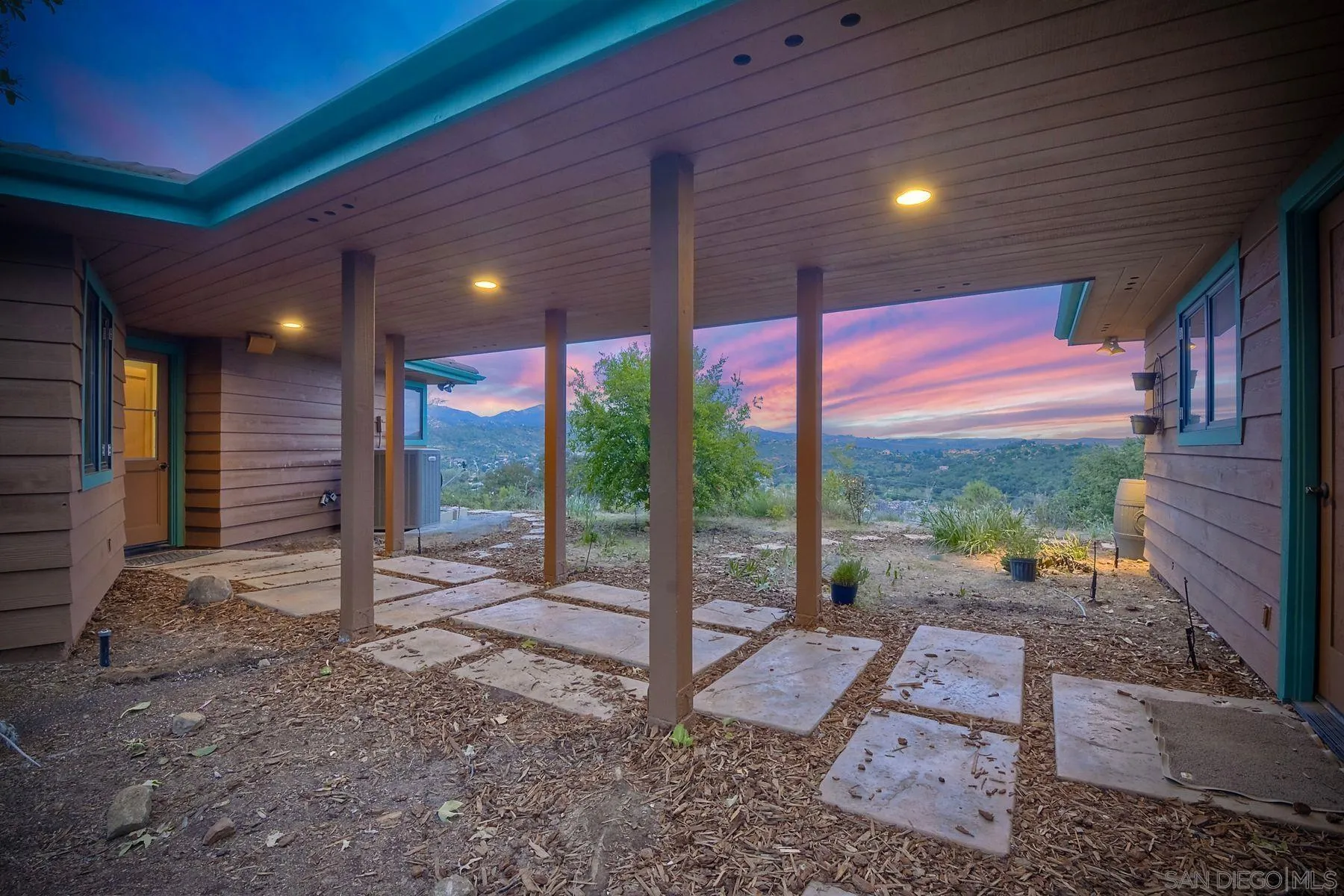 14825 Midland Road Poway, CA 92064 - Photo 33 of 33 a view of a porch with a backyard