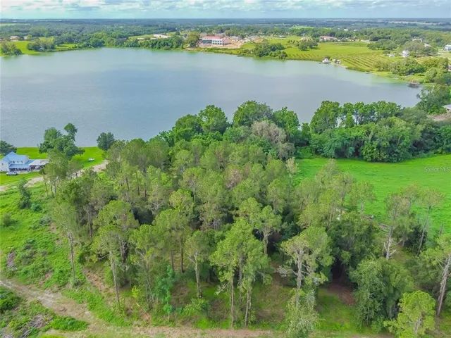 a view of a lake with a lake