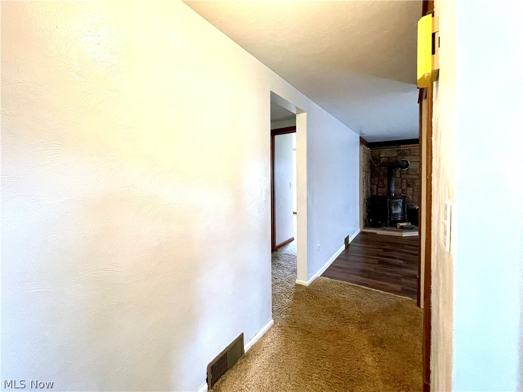 254 Johnson Road Wadsworth, OH 44281 - Photo 21 of 35 Hall with carpet floors