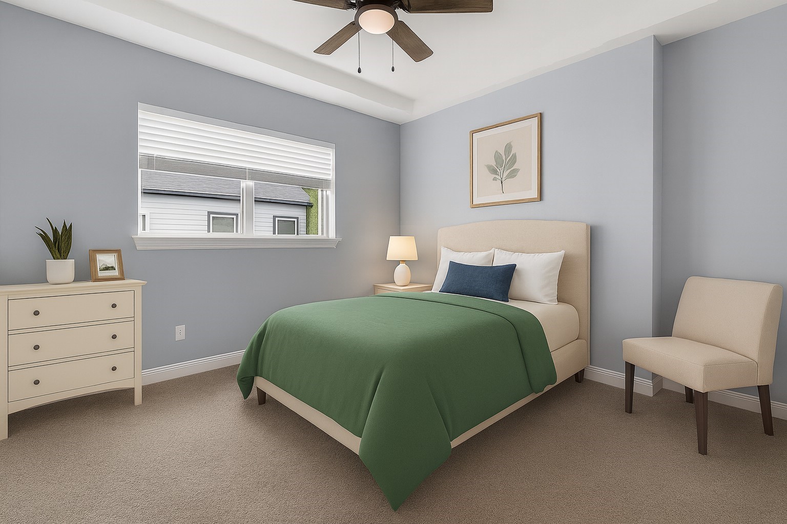 3528 South Street Brookshire, TX 77423 - Photo 15 of 18 a bedroom with a bed and a dresser