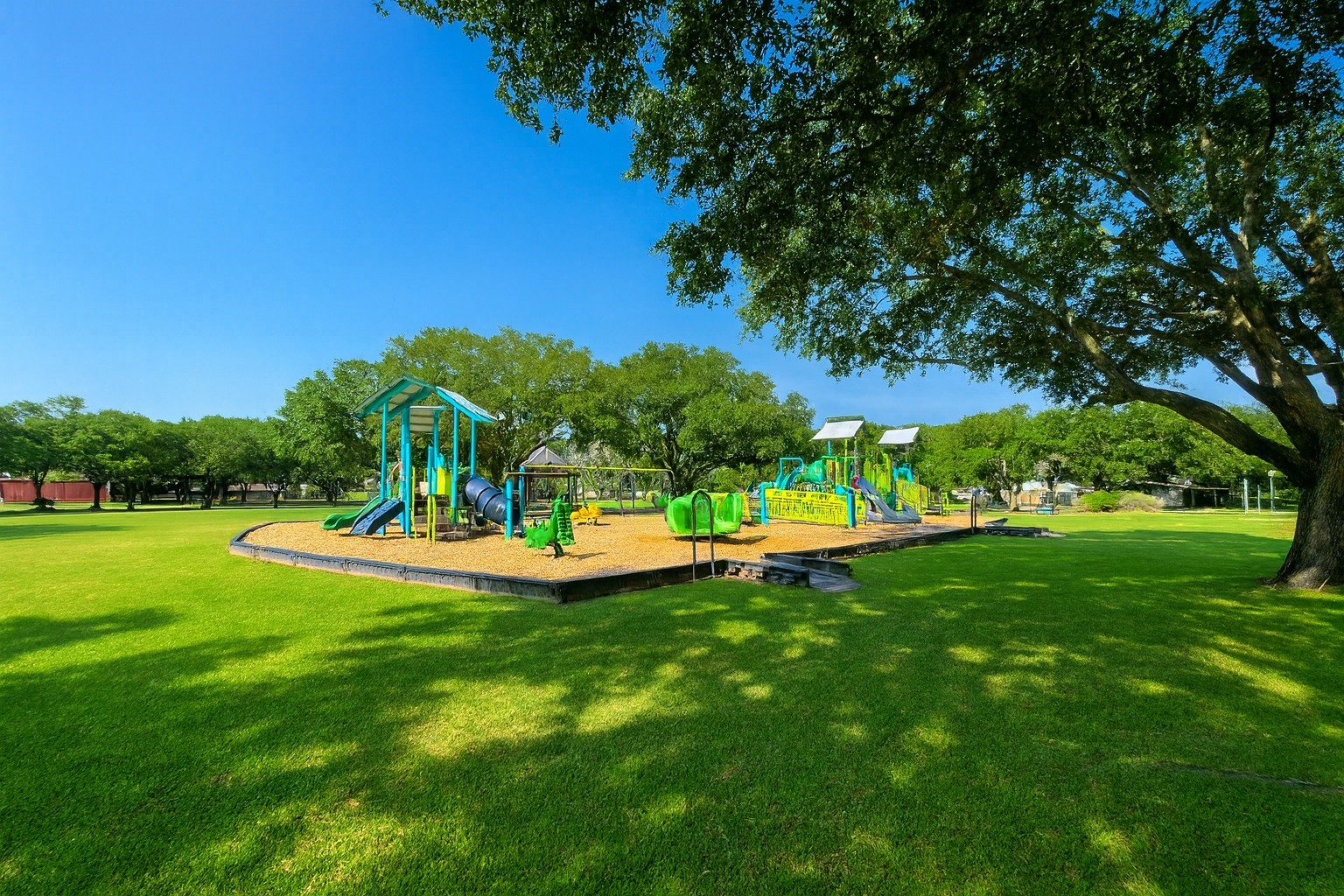3528 South Street Brookshire, TX 77423 - Photo 17 of 18 a view of a swimming pool with a yard