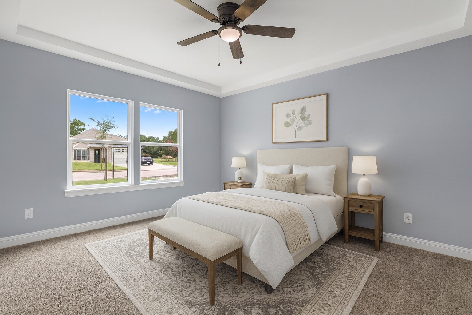 3528 South Street Brookshire, TX 77423 - Photo 8 of 18 a bedroom with a bed and window