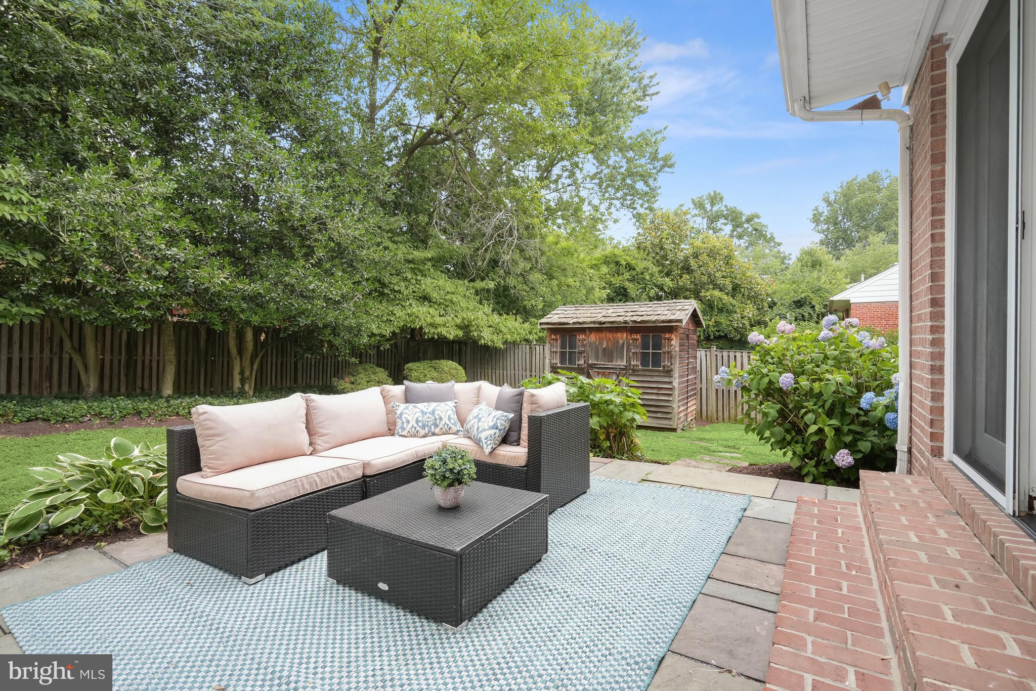 9210 Bardon Road Bethesda, MD 20814 - Photo 7 of 28 Patio and level lot for entertaining and play