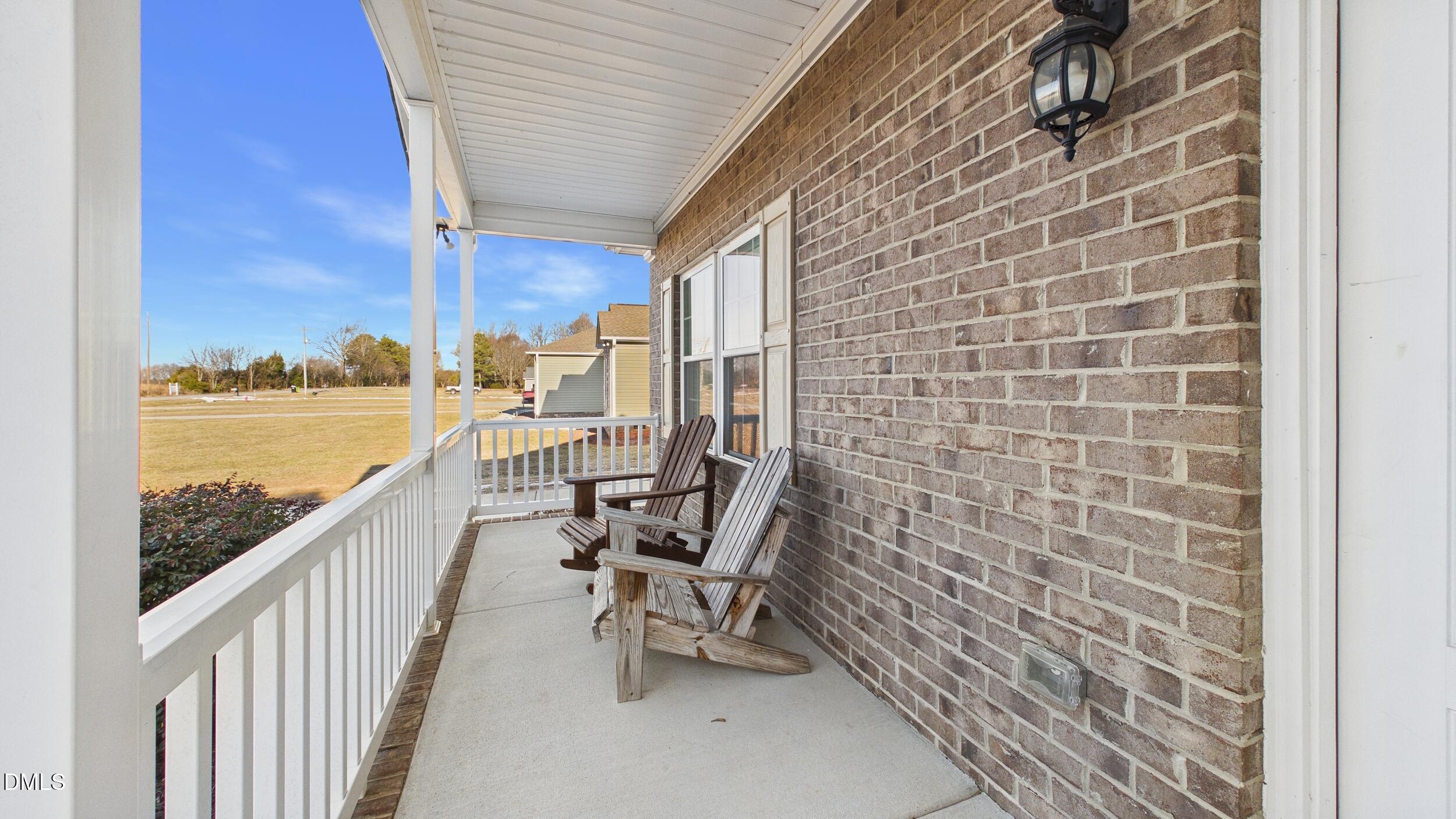 5930 Old 421 Road Liberty, NC 27298 - Photo 30 of 42 a view of balcony with furniture and city view
