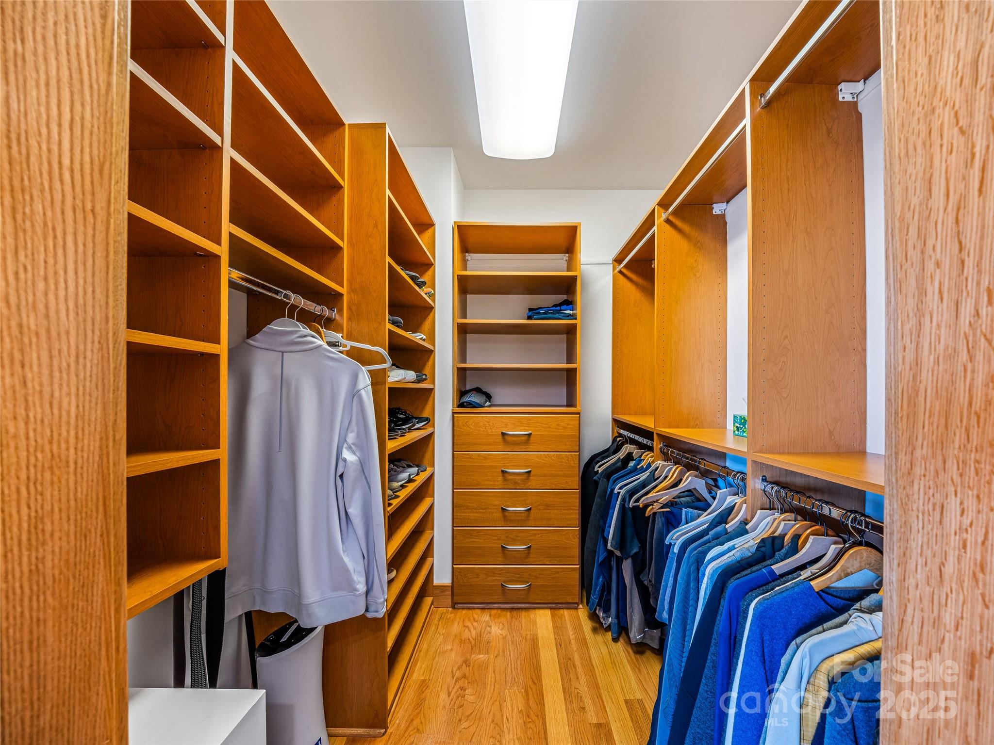 136 Senator Reynolds Road Asheville, NC 28804 - Photo 31 of 48 a view of walk in closet with clothes and shoes