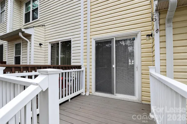 a view of a house with a deck