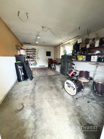 a view of a storage in a room