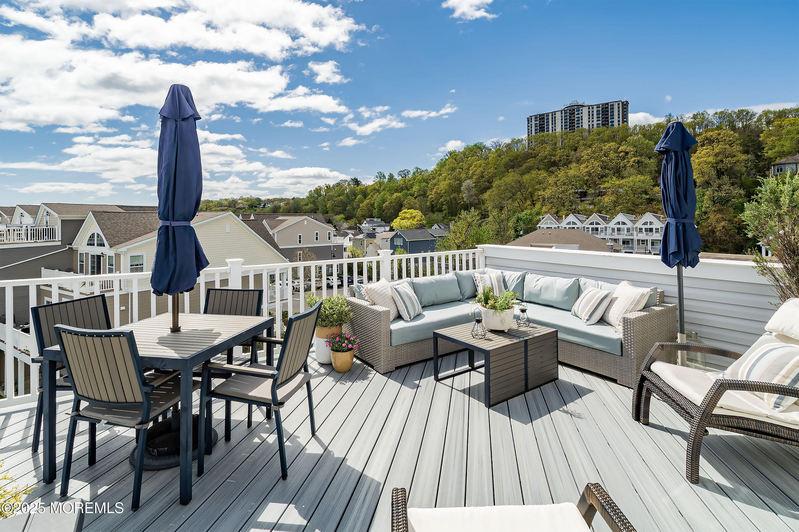 19 Lighthouse Point Road, Unit 504 Highlands, NJ 07732 - Photo 26 of 43 a view of balcony with patio