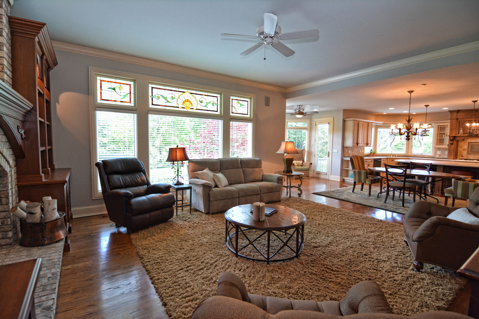 36W580 Stoneleat Road St. Charles, IL 60175 - Photo 14 of 48 a living room with furniture and a large window