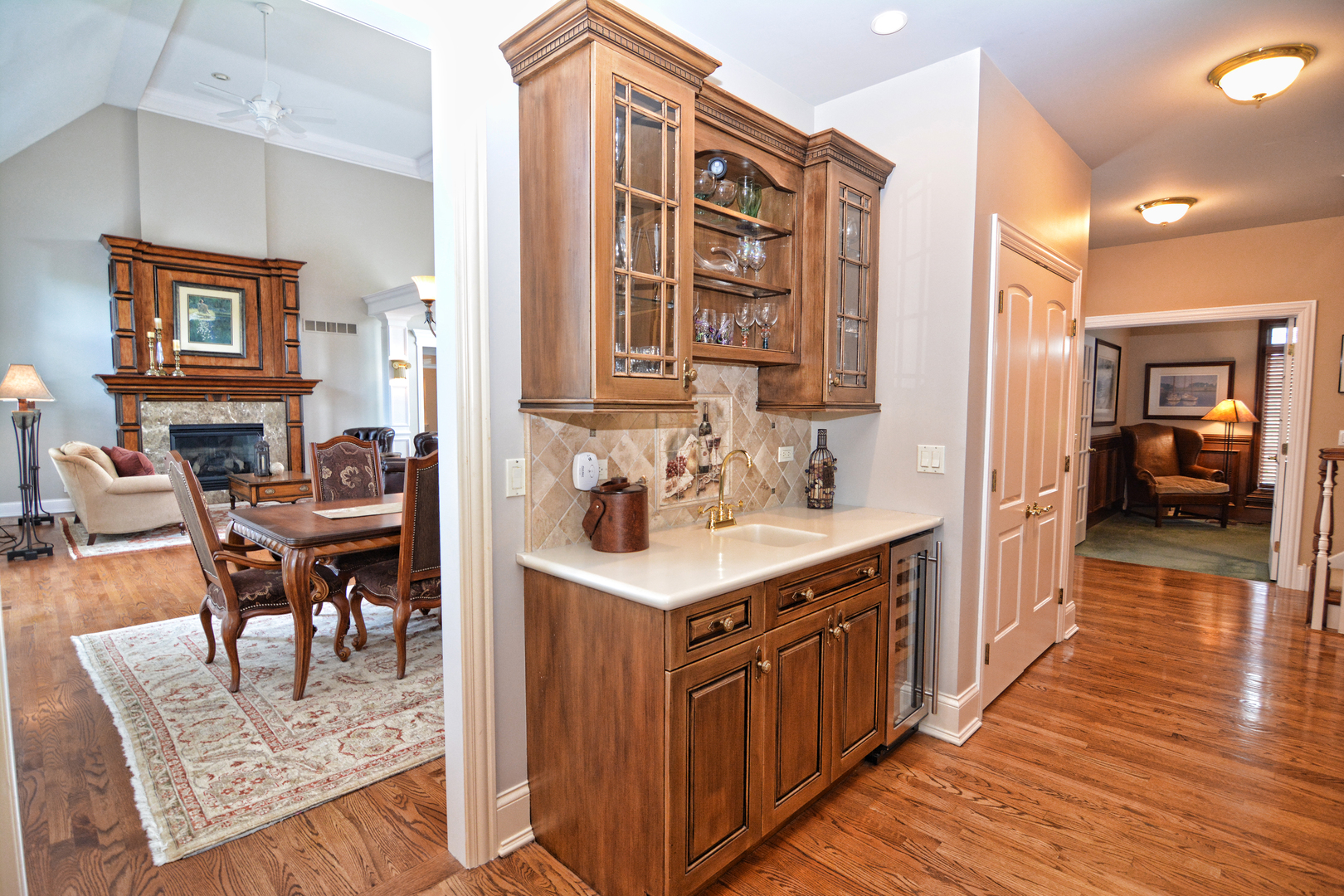 36W580 Stoneleat Road St. Charles, IL 60175 - Photo 8 of 48 a kitchen with stainless steel appliances granite countertop a refrigerator and a stove top oven
