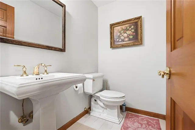 a bathroom with a sink and a toilet