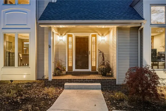 a view of balcony with couch