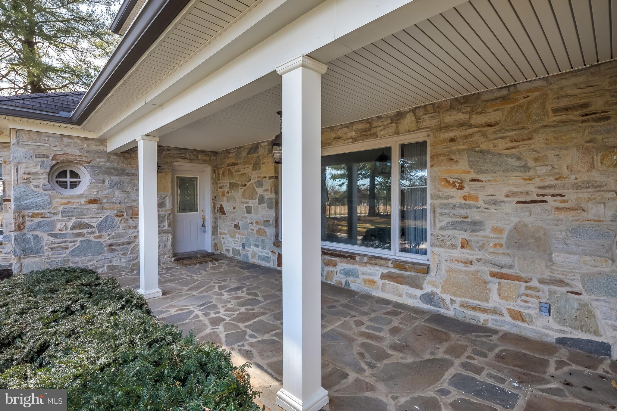 8040 Leishear Road Laurel, MD 20723 - Photo 3 of 66 Real stone porch, entryway.