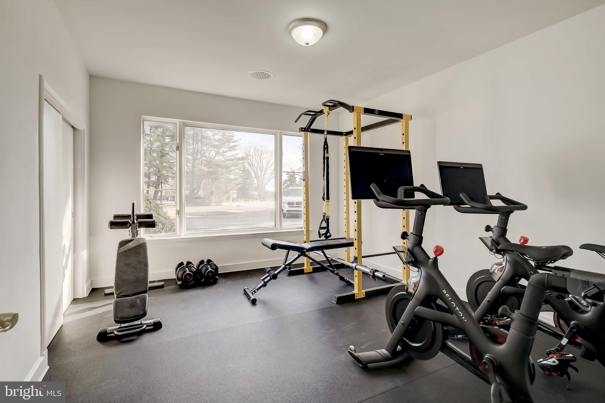 8040 Leishear Road Laurel, MD 20723 - Photo 33 of 66 Home gym, rubber floor, equipment conveys.