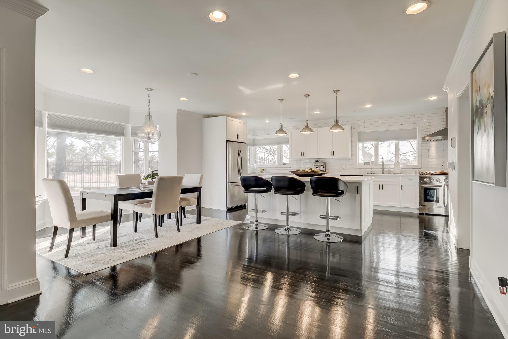 8040 Leishear Road Laurel, MD 20723 - Photo 5 of 66 Renovated kitchen/dining area, open concept.