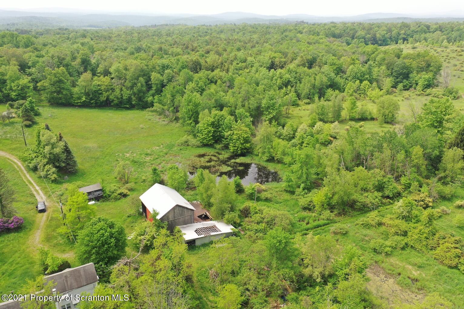 Marshbrook Road Dalton, PA 18414 - Photo 18 of 20 view from behind barn