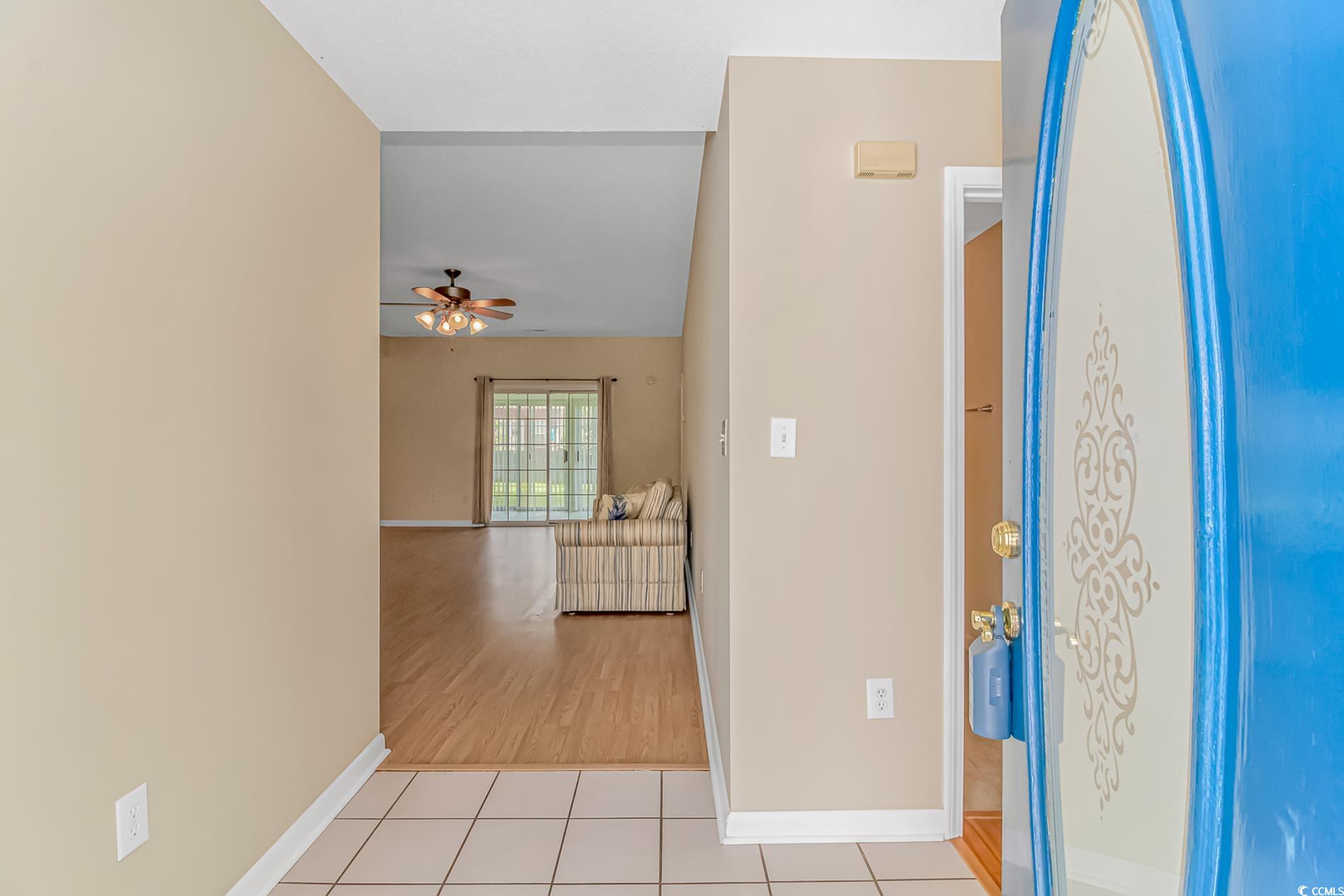 4243 Horseshoe Road North Little River, SC 29566 - Photo 4 of 26 Interior space with light hardwood / wood-style fl
