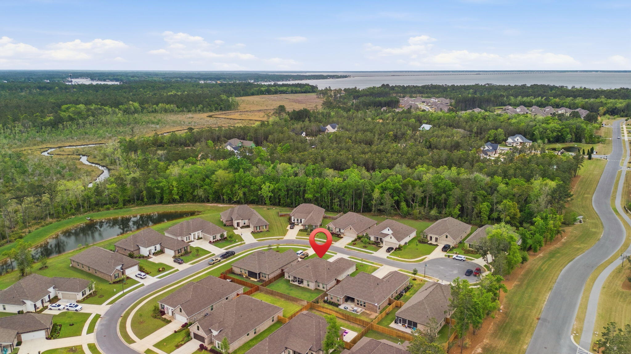 140 Flora Lane Freeport, FL 32439 - Photo 48 of 77 view of a city with lots of residential buildings