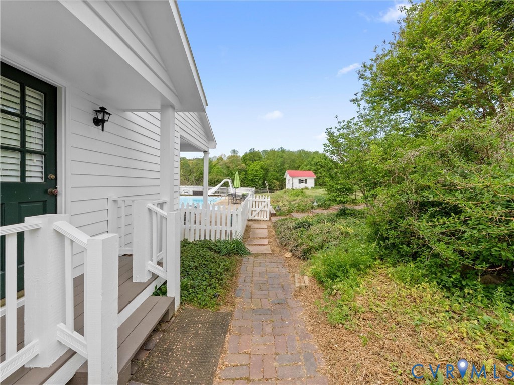 2625 Old Tavern Road Powhatan, VA 23139 - Photo 72 of 100 POOL HOUSE YARD