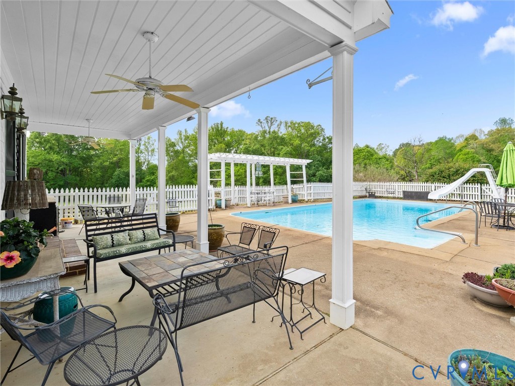 2625 Old Tavern Road Powhatan, VA 23139 - Photo 73 of 100 POOL HOUSE VIEW