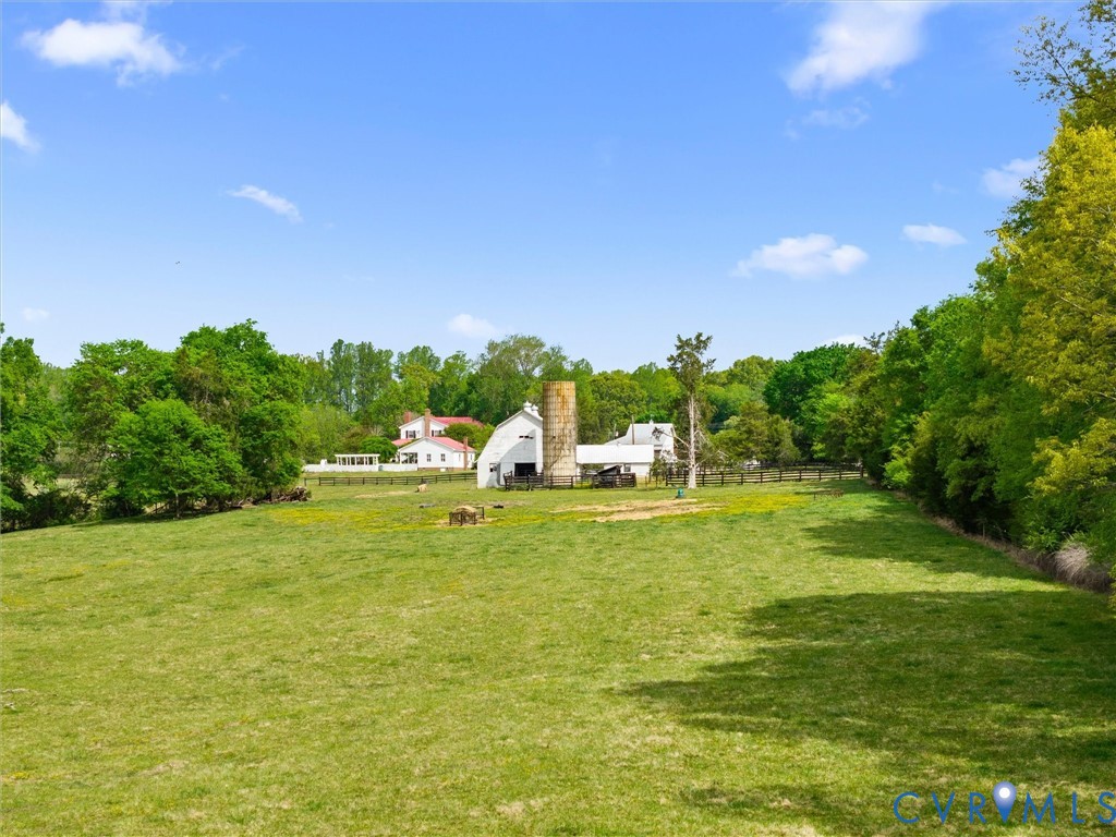 2625 Old Tavern Road Powhatan, VA 23139 - Photo 81 of 100 a view of yard with swimming pool and green space