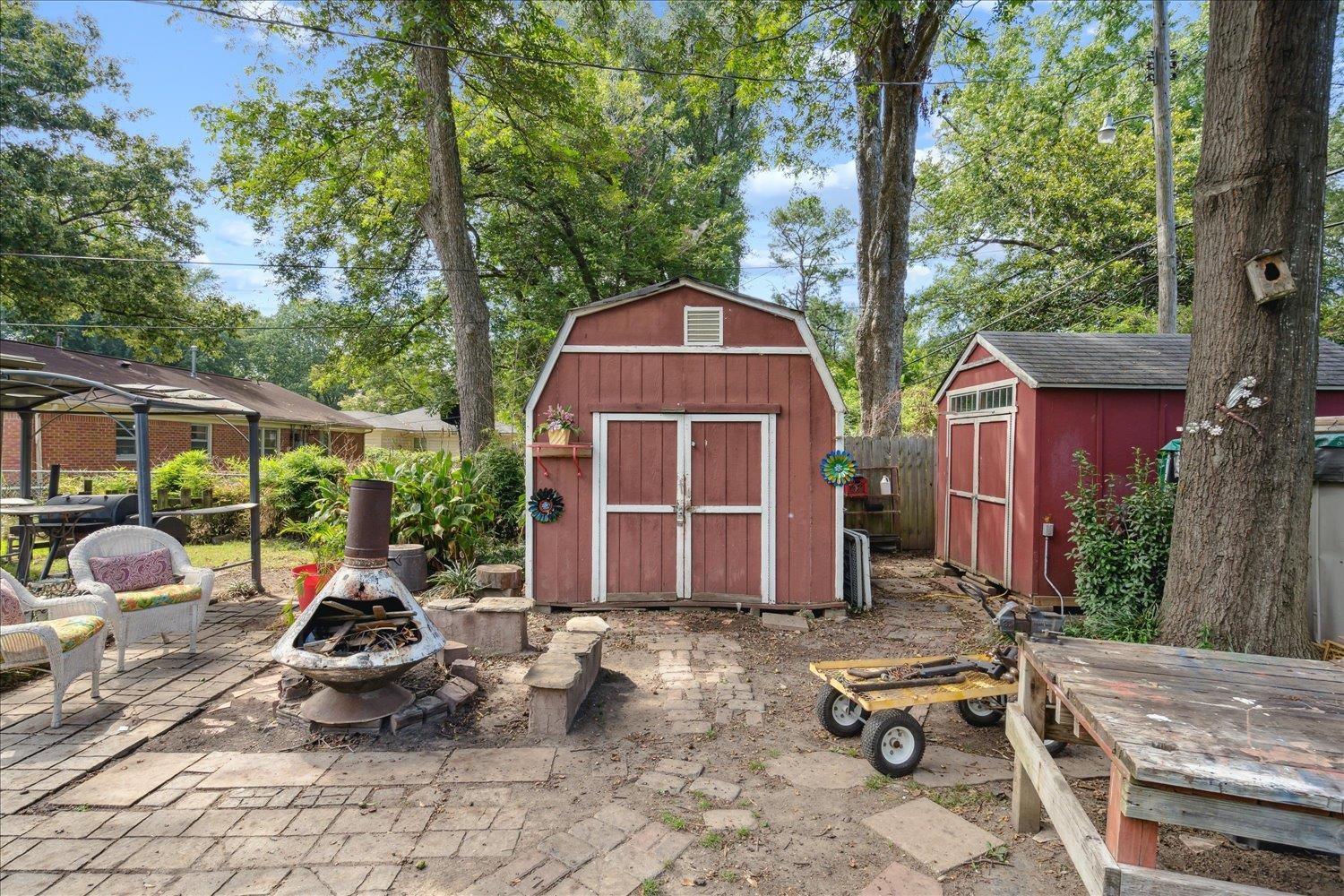 4608 Boyce Road Memphis, TN 38117 - Photo 26 of 30 a view of backyard with deck and outdoor seating