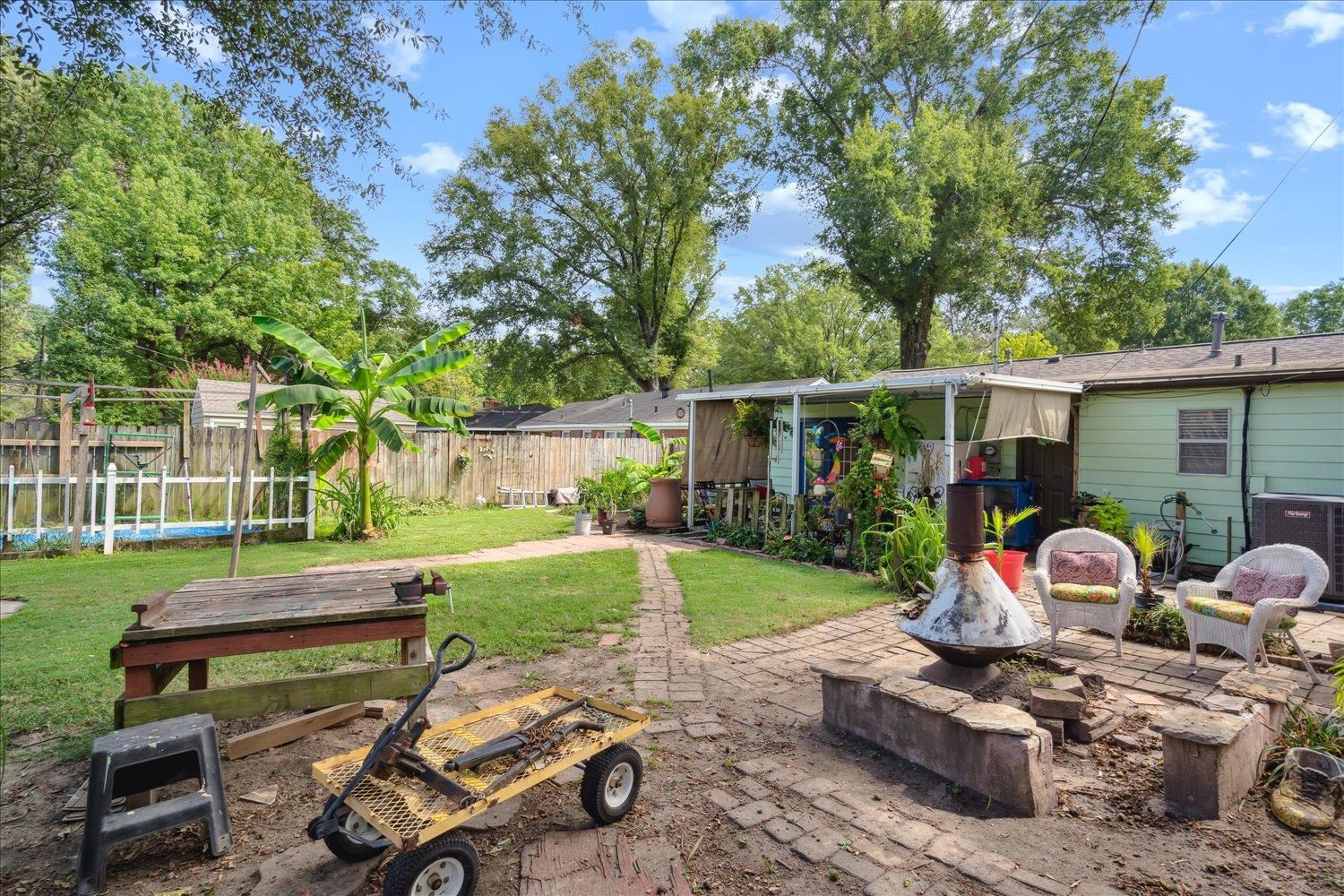 4608 Boyce Road Memphis, TN 38117 - Photo 27 of 30 a view of a patio with couches chairs and a yard