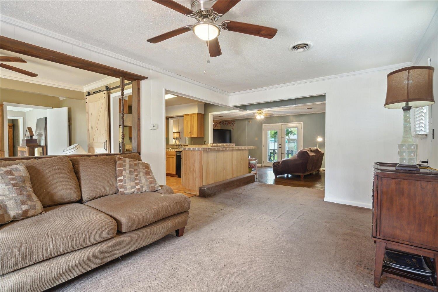 4608 Boyce Road Memphis, TN 38117 - Photo 9 of 30 a living room with furniture and a flat screen tv