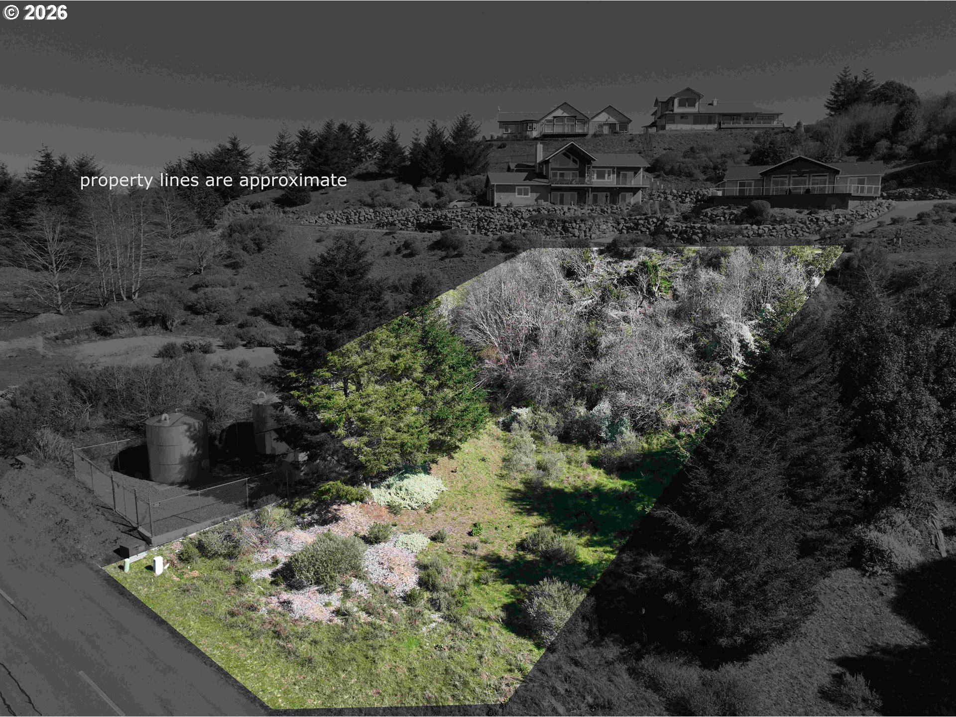 98007 Crown Terrace, Unit 7 Brookings, OR 97415 - Photo 13 of 18 a view of a garden with a tree