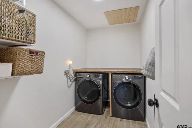 a view of washer and dryer