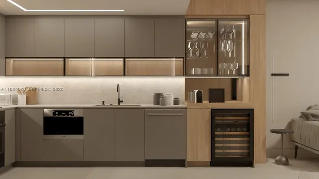 a living room with a couch and a flat screen tv