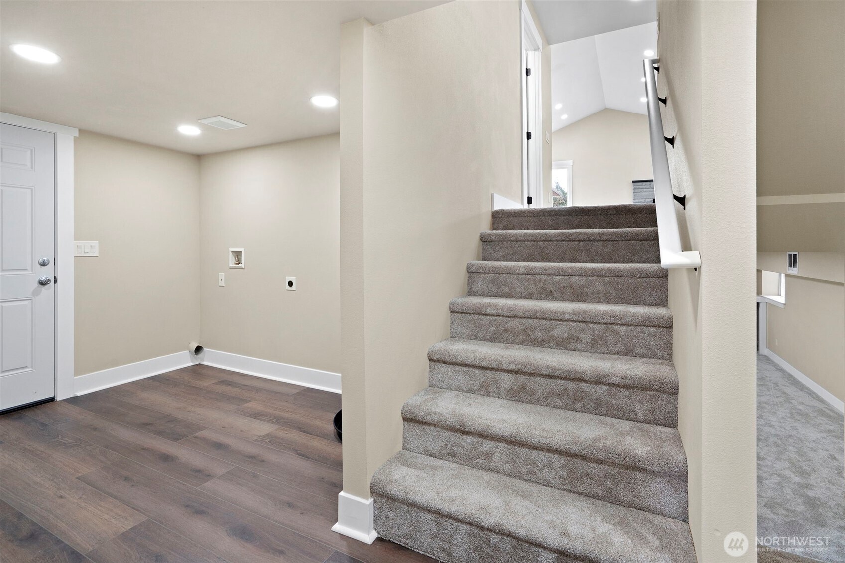 7804 280th Street South Roy, WA 98580 - Photo 22 of 33 a view of an entryway with wooden floor