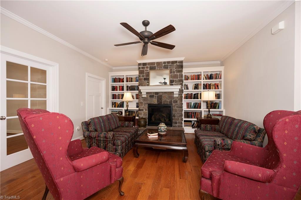 296 River Road Advance, NC 27006 - Photo 29 of 50 Living Area / Propane Log Fireplace