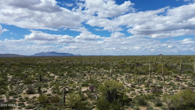 a view of city and mountain