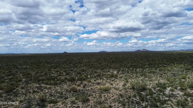 a view of city and mountain