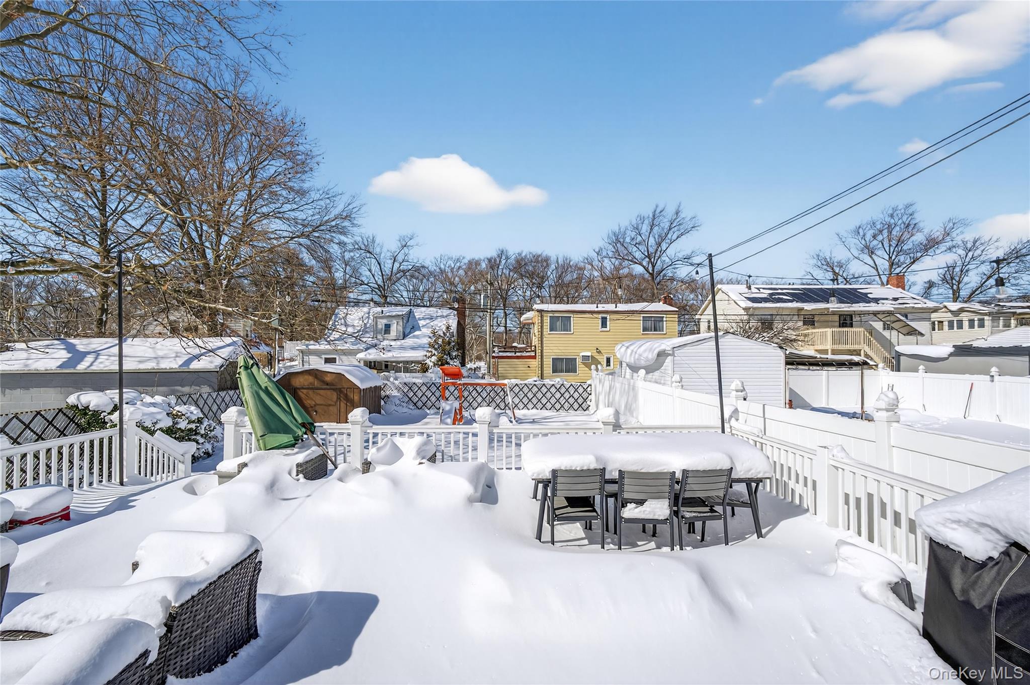 49-54 166th Street Queens, NY 11365 - Photo 8 of 41 a view of a terrace with seating area and furniture