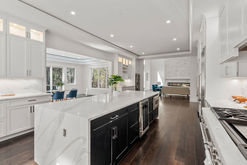 51 Plympton Road Sudbury, MA 01776 - Photo 8 of 38 a kitchen with stainless steel appliances a sink stove and cabinets