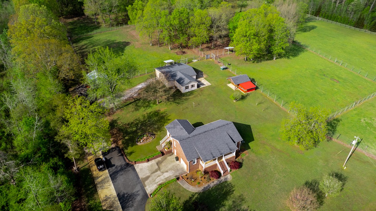 5255 Elkwood Section Road Ardmore, AL 35739 - Photo 54 of 54 an aerial view of a house with a yard basket ball court and outdoor seating