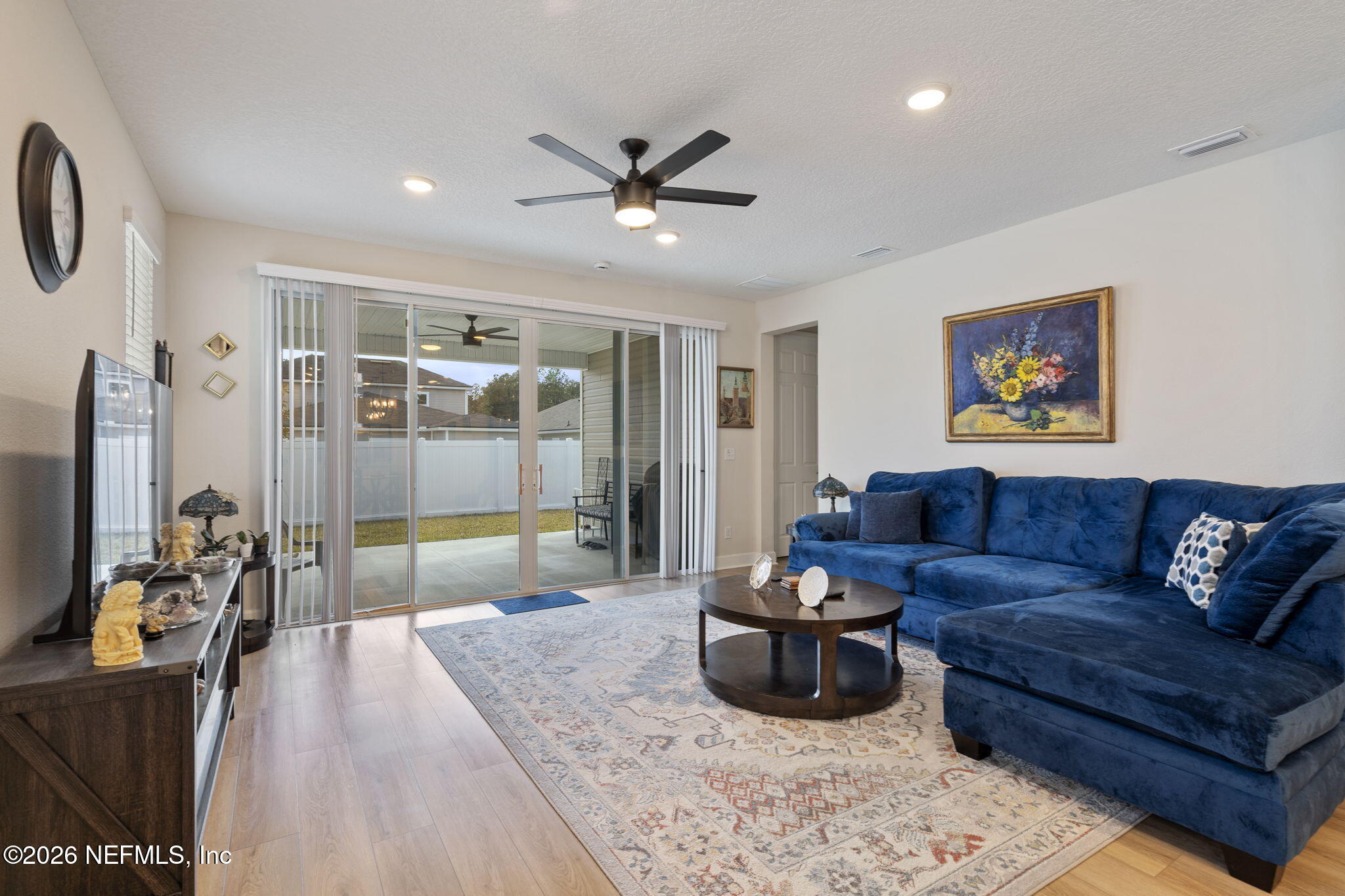 3536 Cunningham Road Orange Park, FL 32065 - Photo 12 of 33 Three-Door Sliders with Custom Blinds