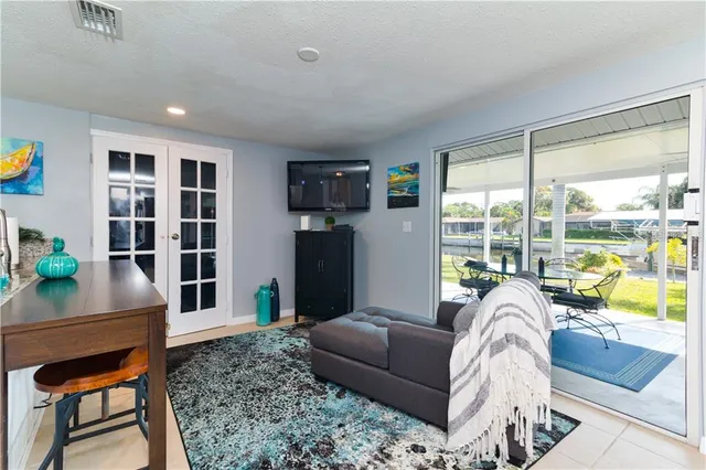 a kitchen with a stove and cabinets