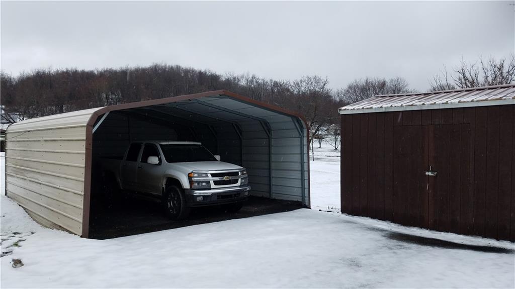 2391 Mt Pleasant Road Ruffs Dale, PA 15679 - Photo 4 of 19 Carport for two cars and large shed