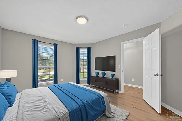 wooden floor in an empty room