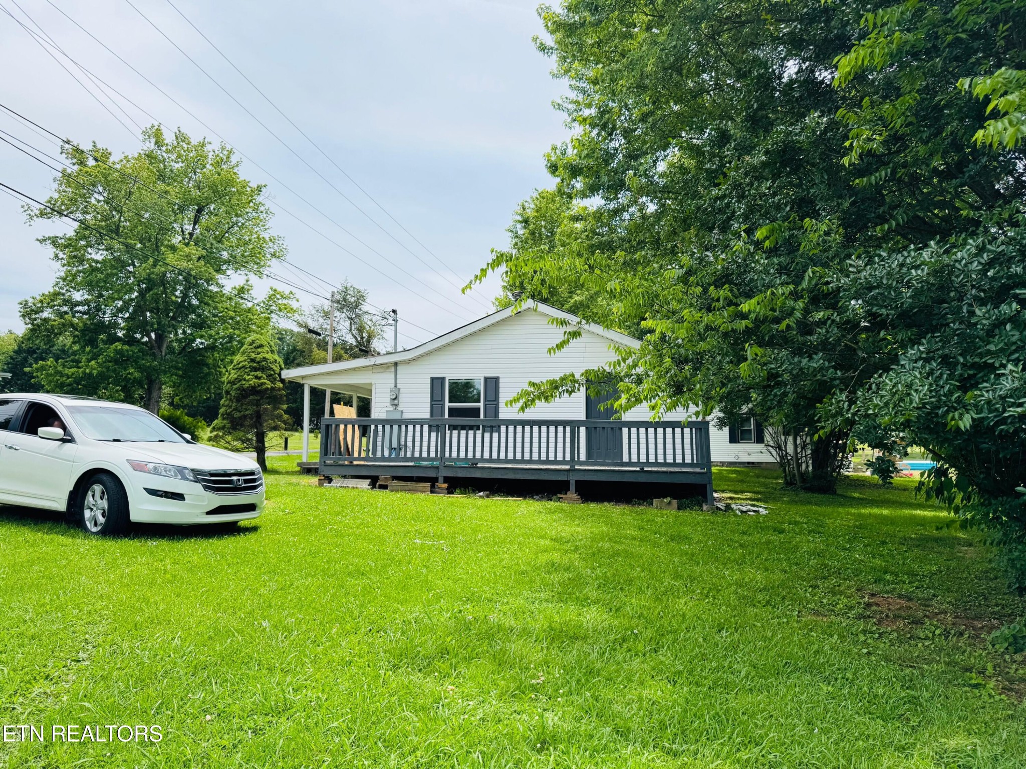 738 Warford Road Newport, TN 37821 - Photo 4 of 17 a view of a house with a big yard and large trees