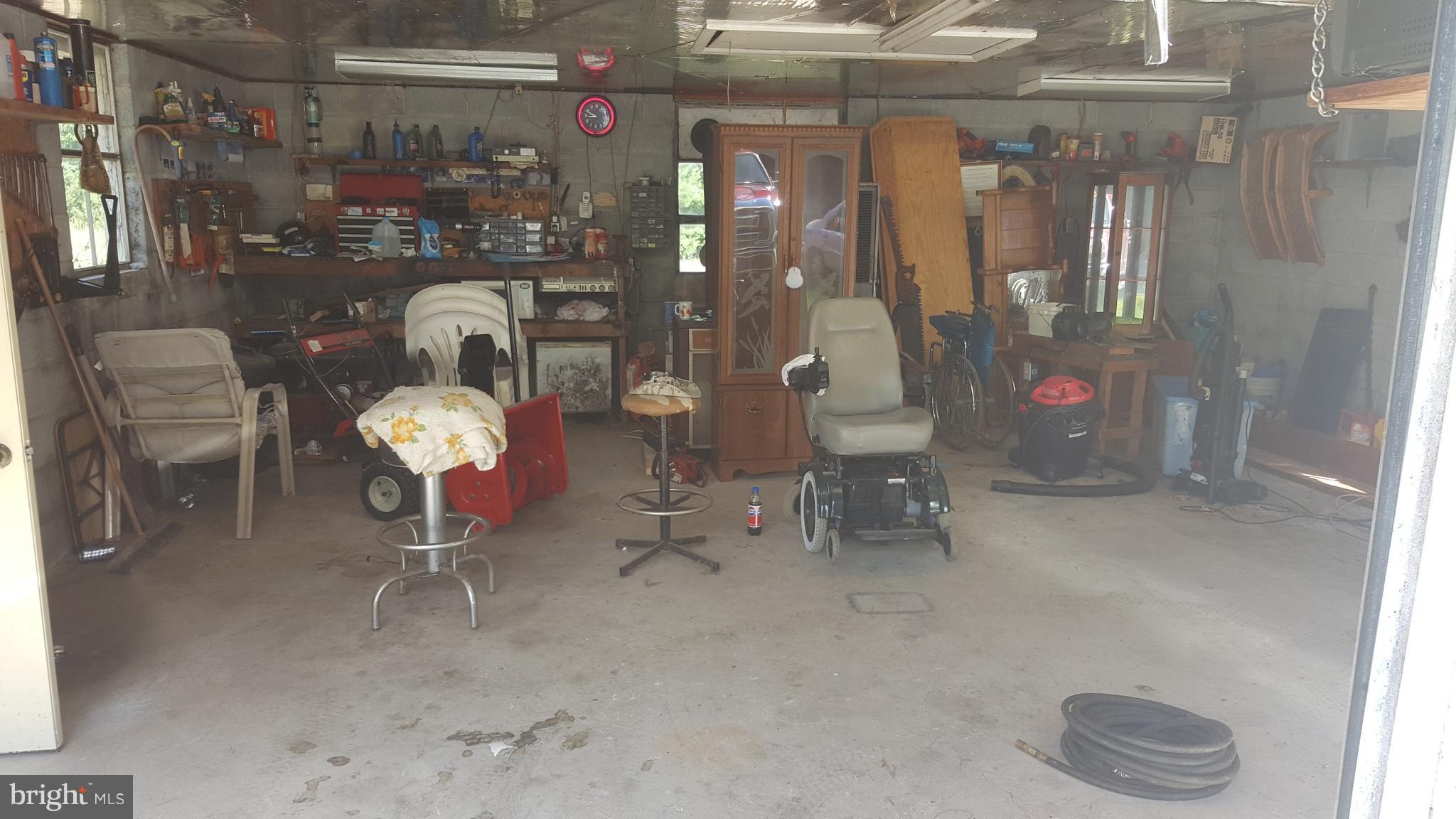 180 Baker Road Fayetteville, PA 17222 - Photo 18 of 18 INSIDE GARAGE WITH ELECTRIC