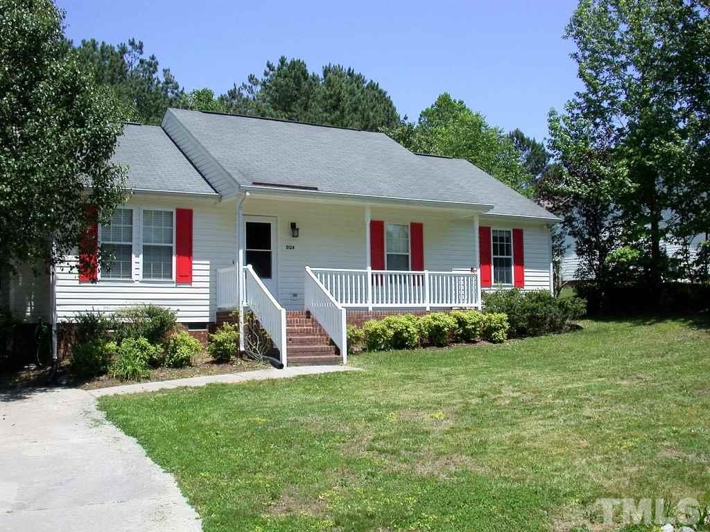 2124 Ruddy Road Raleigh, NC 27616 - Photo 1 of 20 a view of a house with backyard and garden