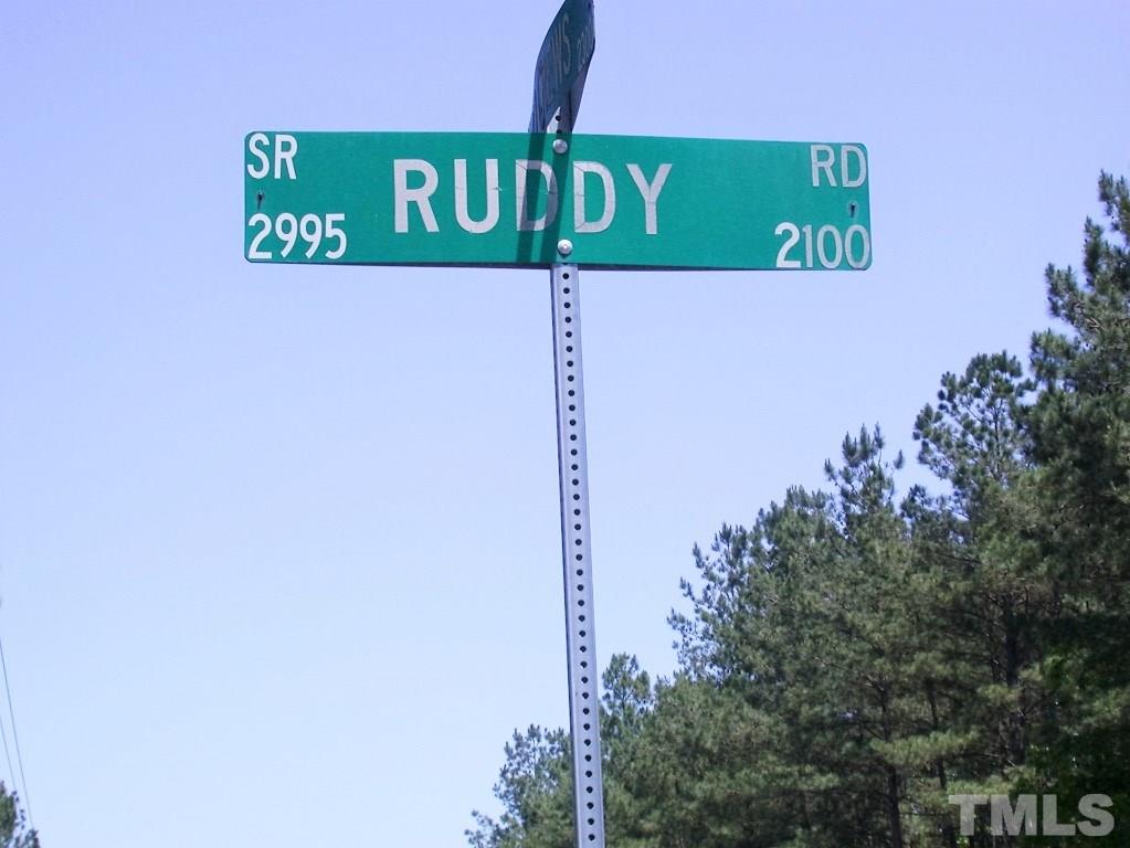 2124 Ruddy Road Raleigh, NC 27616 - Photo 20 of 20 a close up of a street sign