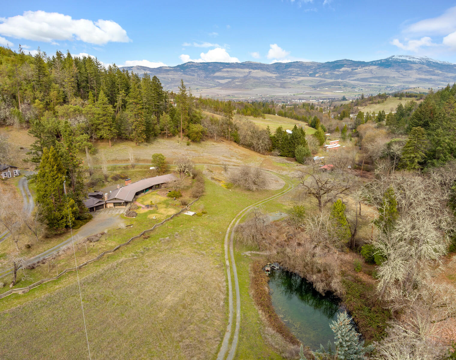 2128 Anderson Creek Road Talent, OR 97540 - Photo 38 of 87 a view of lake view and mountain view